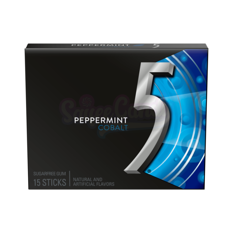 5 Gum Peppermint Cobalt
