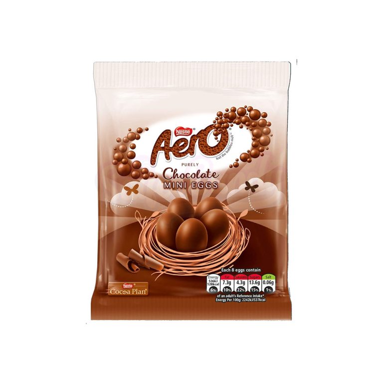 Aero Milk Chocolate Mini Eggs 70Gm