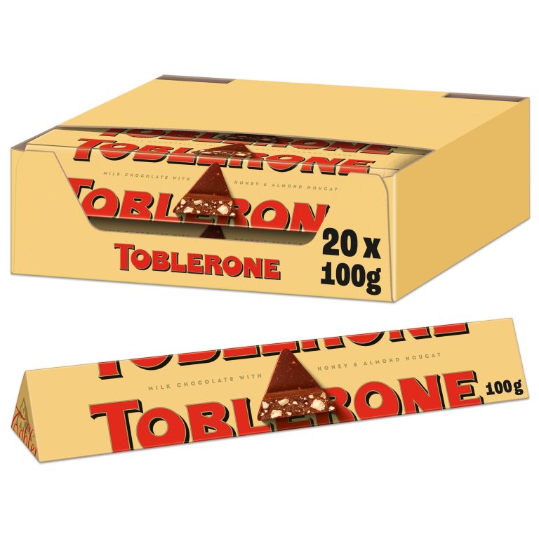 Toblerone Fruit N Nut 4X20X100Gm
