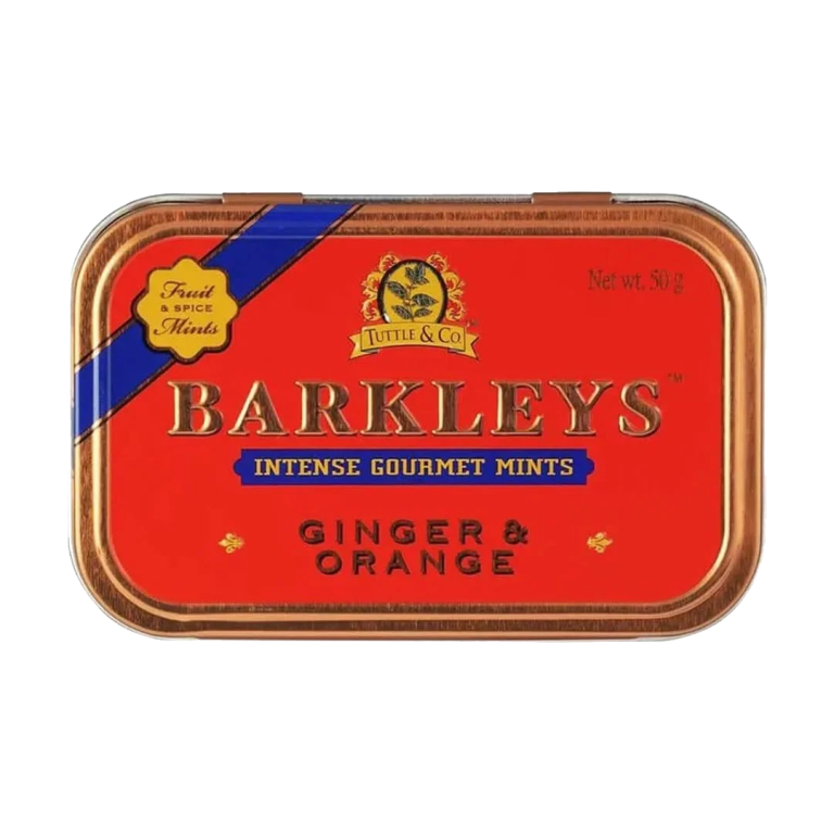 Barlkeys Mints Ginger & Orange 50Gm