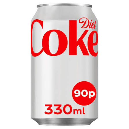 Coke Diet Can 330Ml