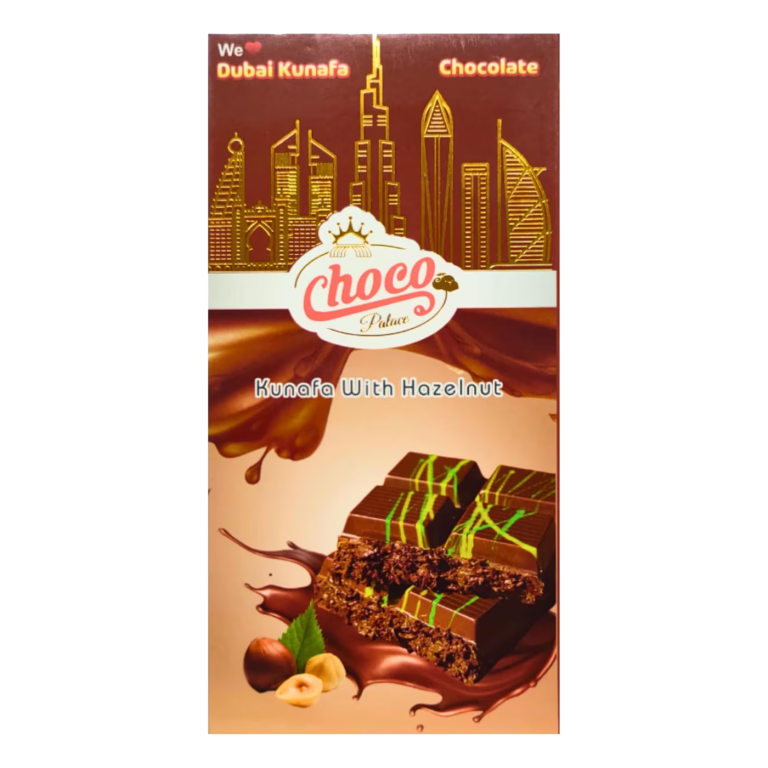 Dubai Kunafa Chocolate Hazelnut 100G