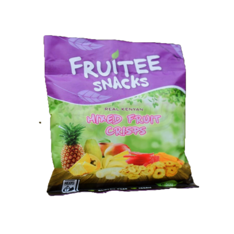 Fruitee Mixed Fruit Crisps 50Gm