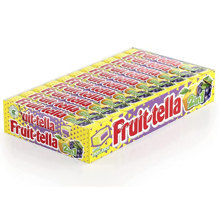Fruittella Lemon & Grape 2 In 1 36Gm