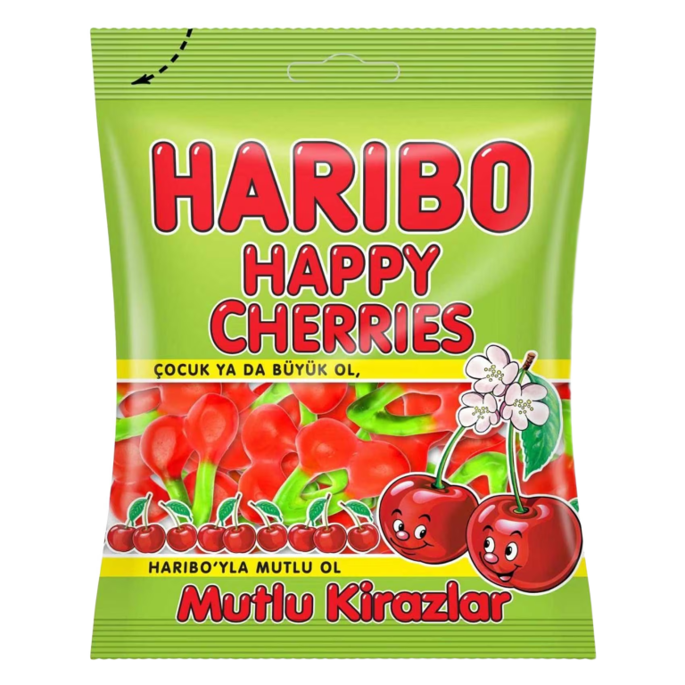 Haribo Happy Cherries - 80Gm