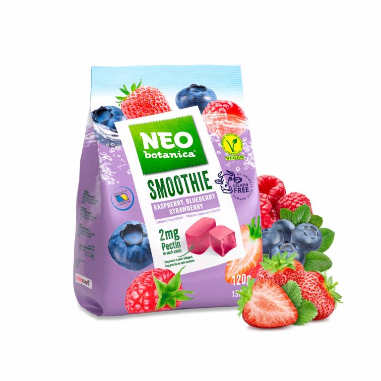 Neo Smoothie Candy Blueberry,Strawberry,Raspberry 120Gm
