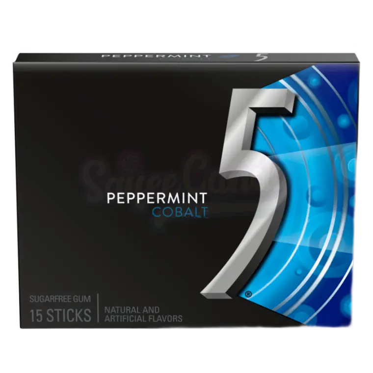 5 Gum Peppermint Cobalt