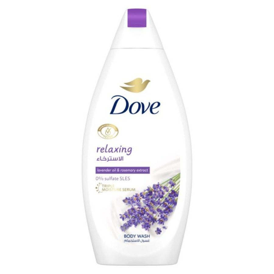Dove Relaxing Body Wash Lavender Oil & Rosemary Extract 500ml