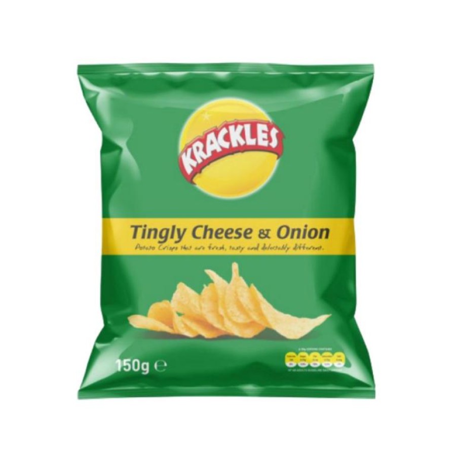 KRACKLES CHEESE & ONION 48X30GMS
