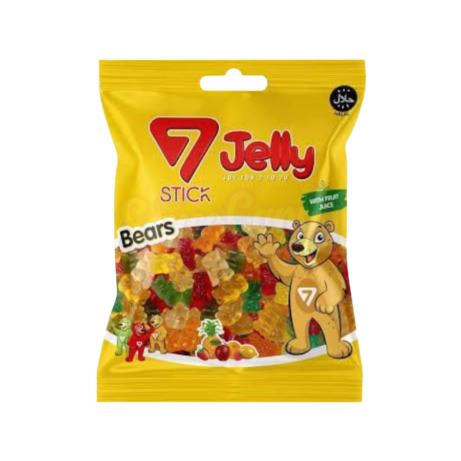 7 STICK TEDDY BEAR JELLY GUMMIES HALAL 1KG