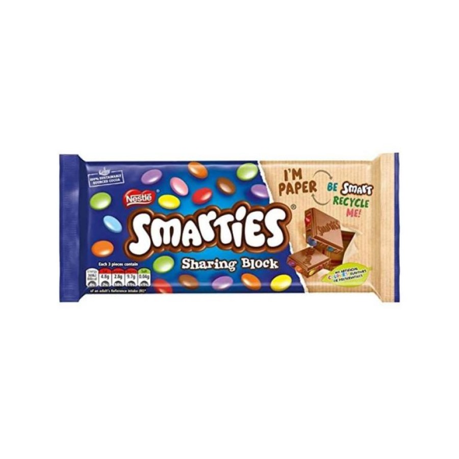 NESTLE SMARTIES SHARING BLOCK 100G