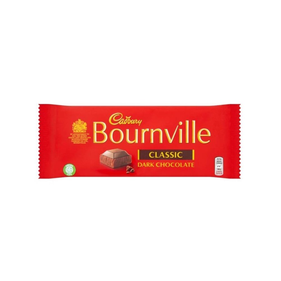 CADBURY BOURNVILLE DARK CHOCOLATE 180GM