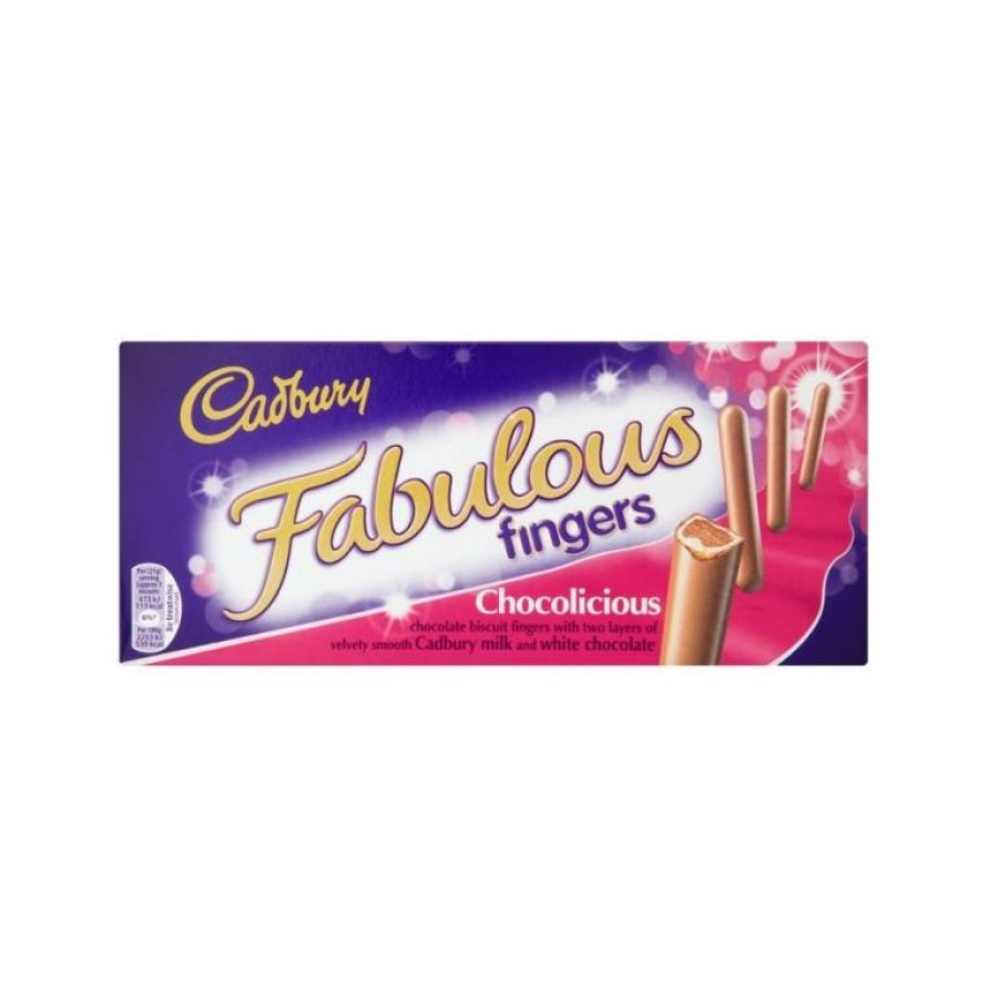 CADBURY FABULOUS FINGERS 110G