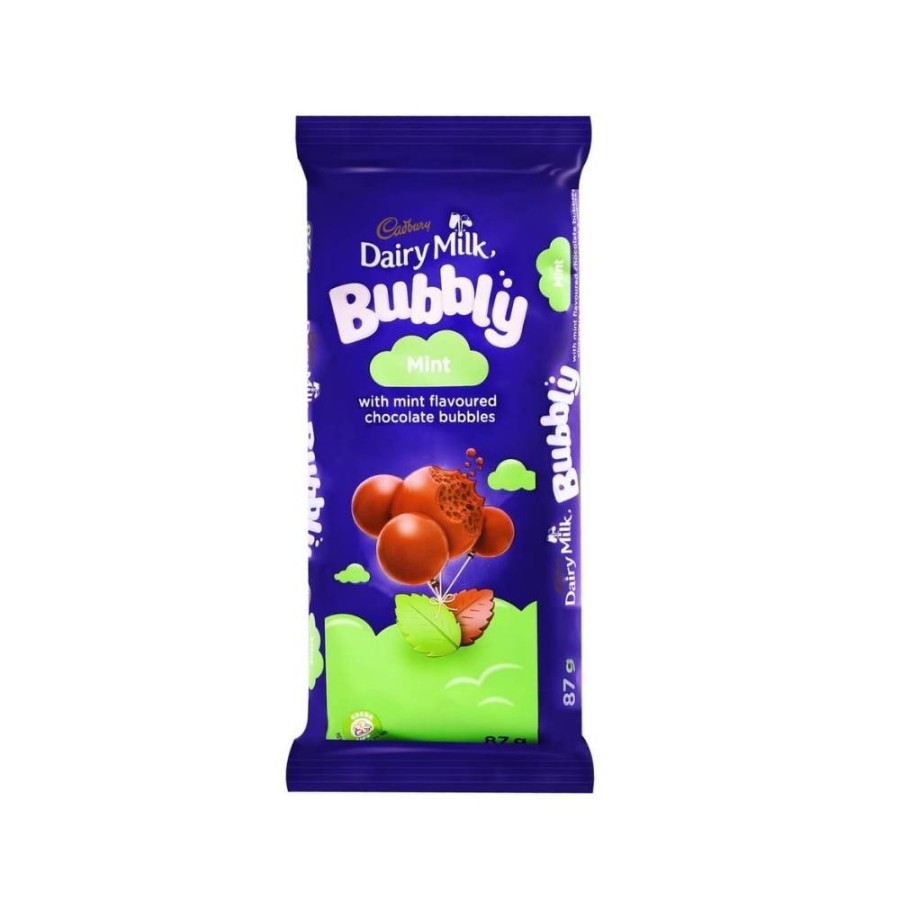 CADBURY BUBBLY MINT 87GM