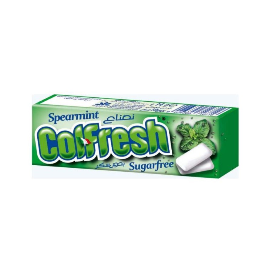 COLFRESH GUM SPEARMINT STICKS SUGARFREE 14GM