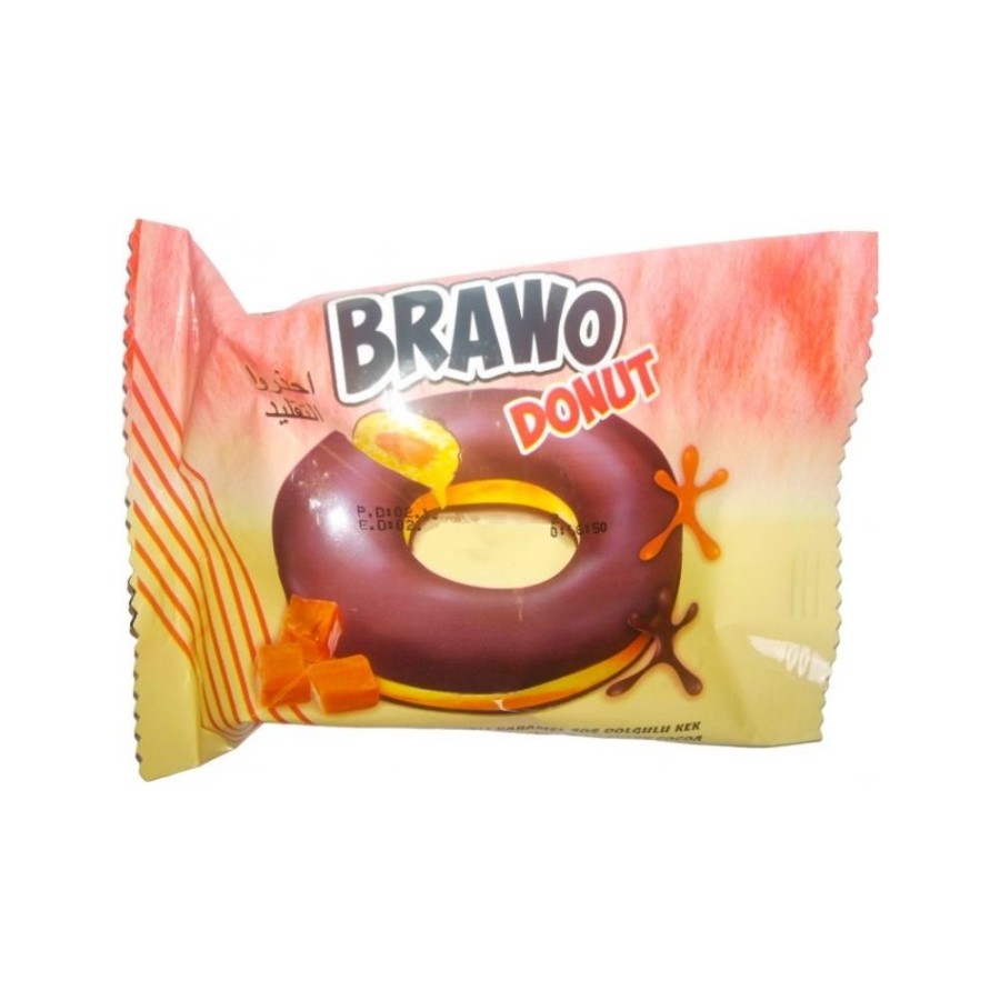BRAVO DONUT CAKE CARAMEL 6X24X40GM
