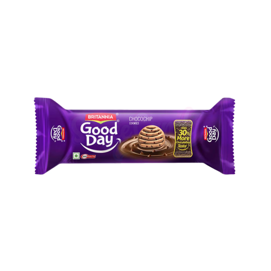 BRITANNIA GOOD DAY CHOCLATE CHIPS 120GM