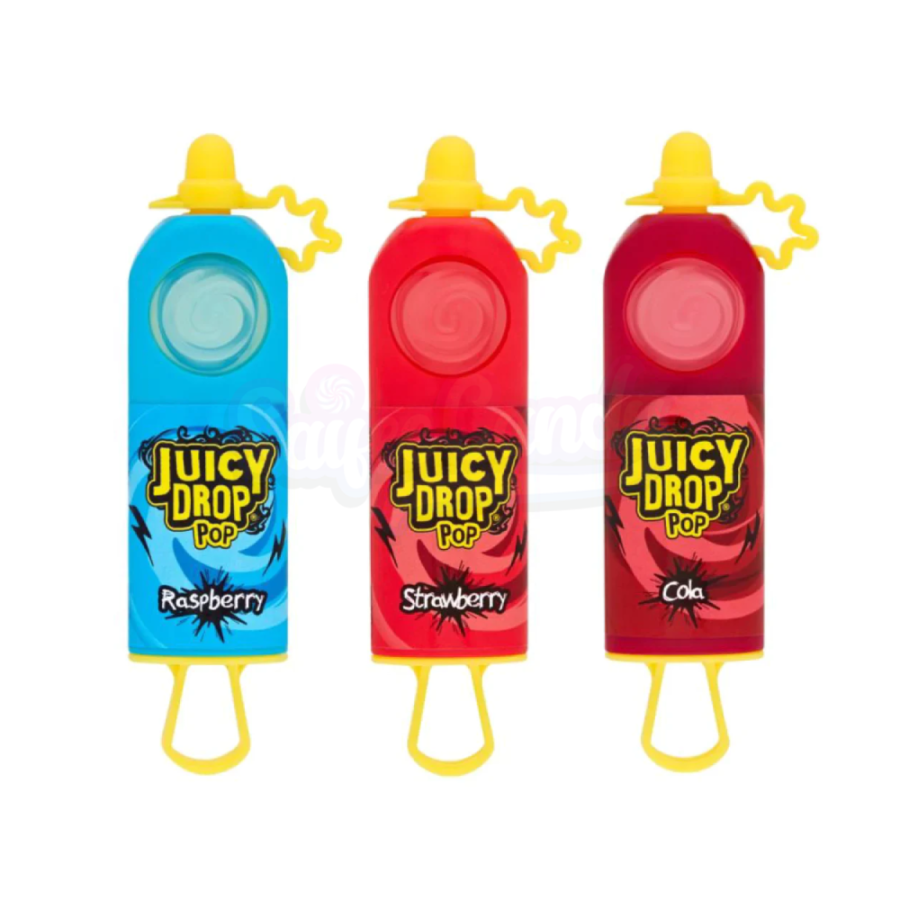 Bazooka Juicy Drop Pop Raspberry 26gm