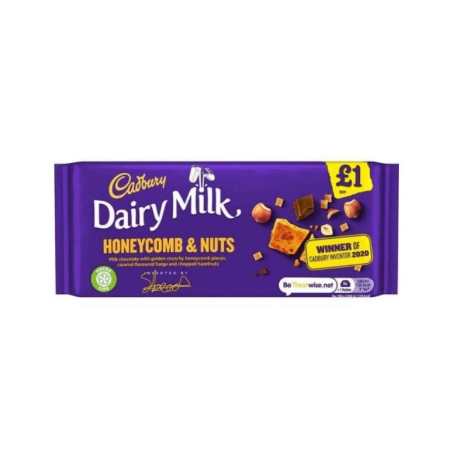 CADBURY DAIRY MILK HONEYCOMB 105GMS