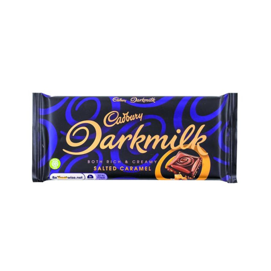 CADBURY DARKMILK SALTED CARAMEL 85GMX16