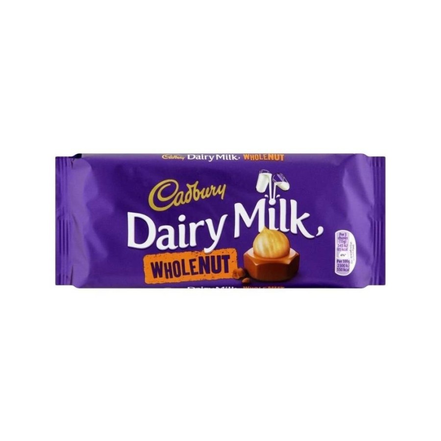 CADBURY WHOLENUT 120GM UK