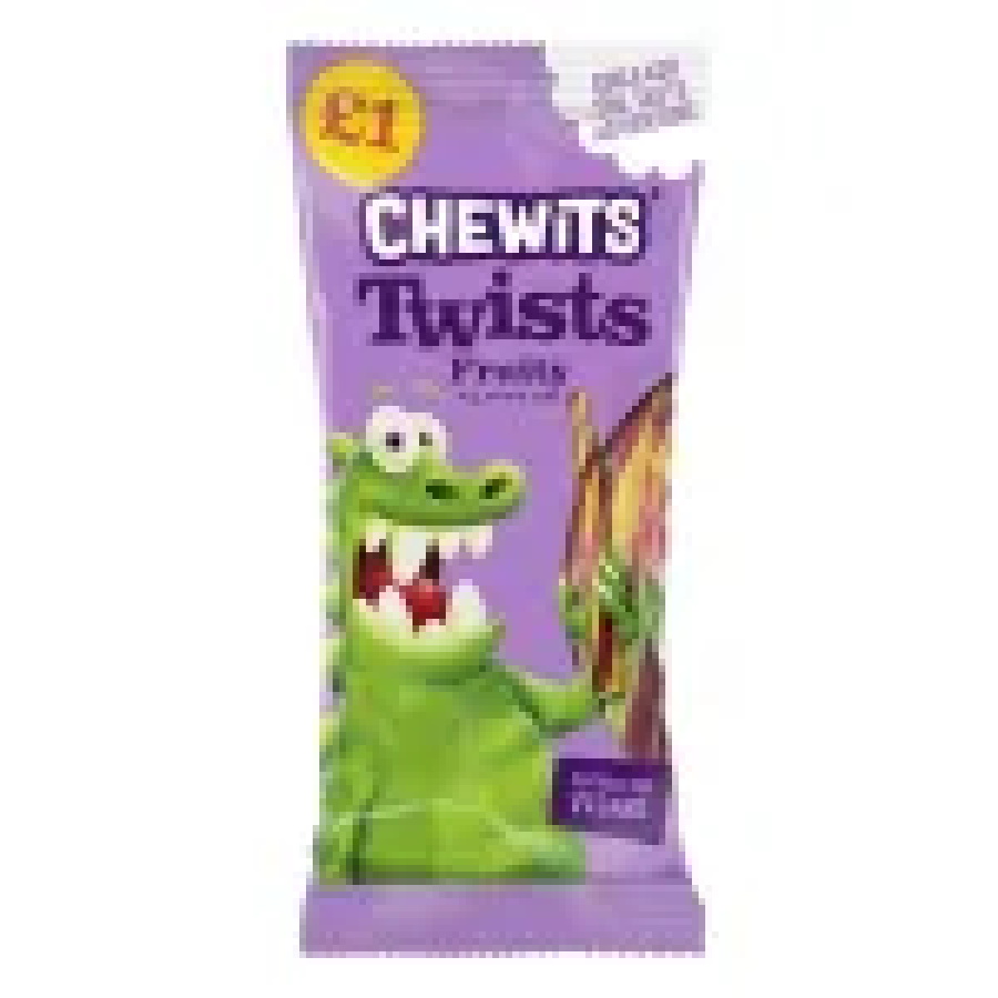 CHEWITS TWISTS FRUITY 200GM