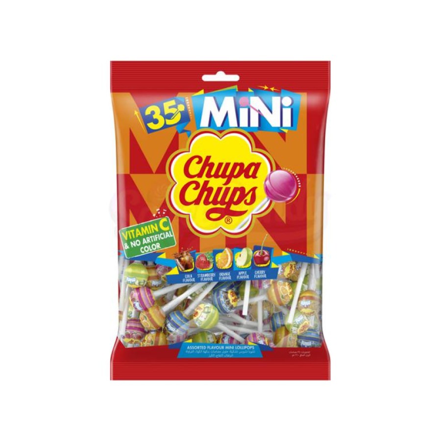 CHUPA CHUPS MINI LOLLIPOPS 35PCS