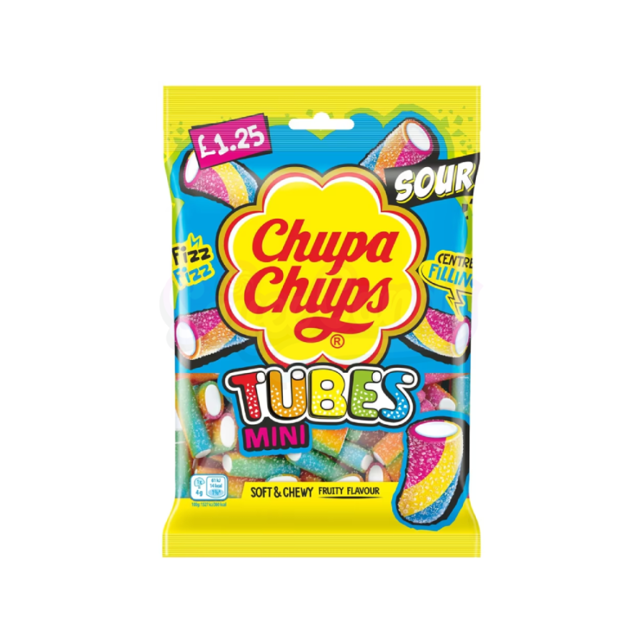 CHUPA CHUPS TUBES MINI 120GM