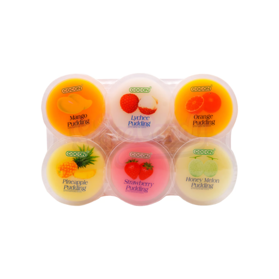 Cocon Assorted Puddings 80gm - Pack of 6