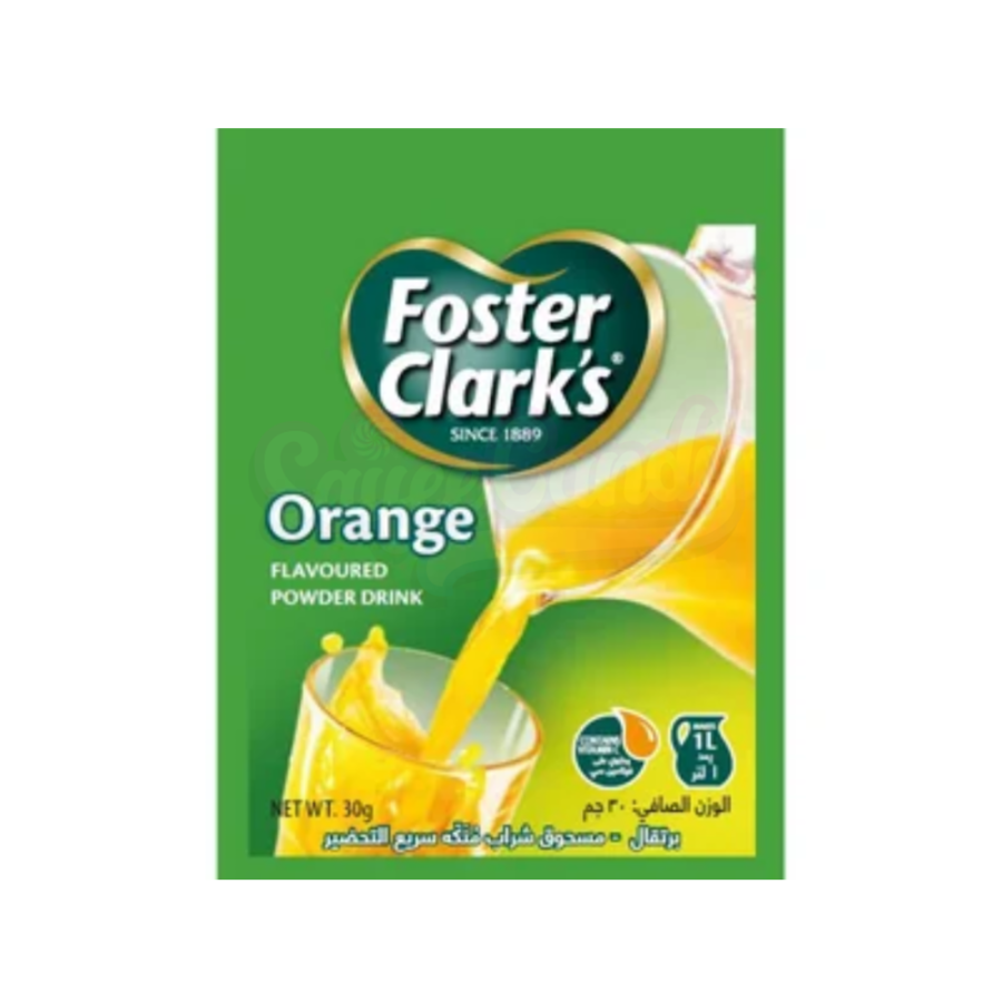 FOSTER CLARKS ORANGE 30GMS