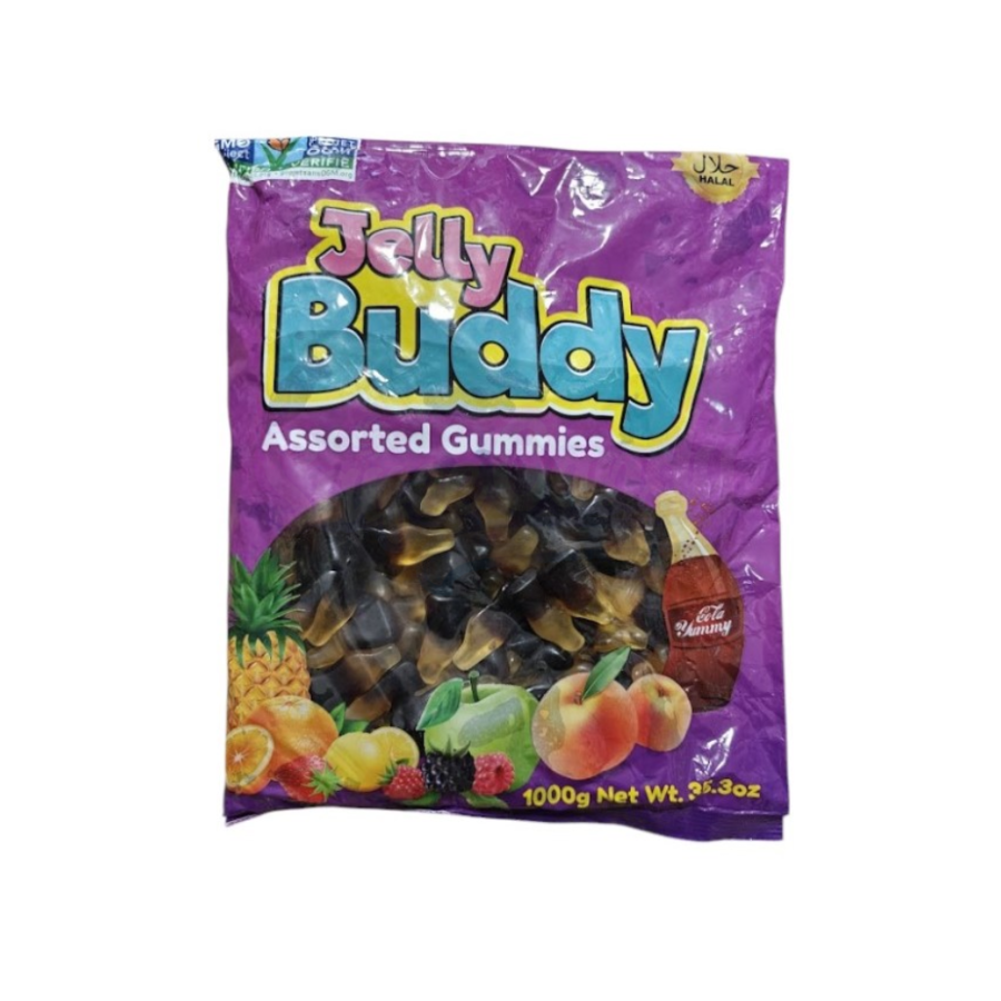 JELLY BUDDY COLA GUMMIES HALAL 1KG