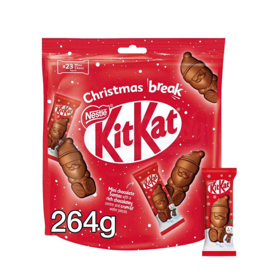 KITKAT SANTA LARGE POUCH 264GM