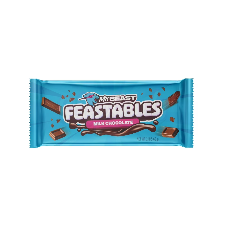 MR BEAST FEASTABLES MILK CHOCOLATE 60GM