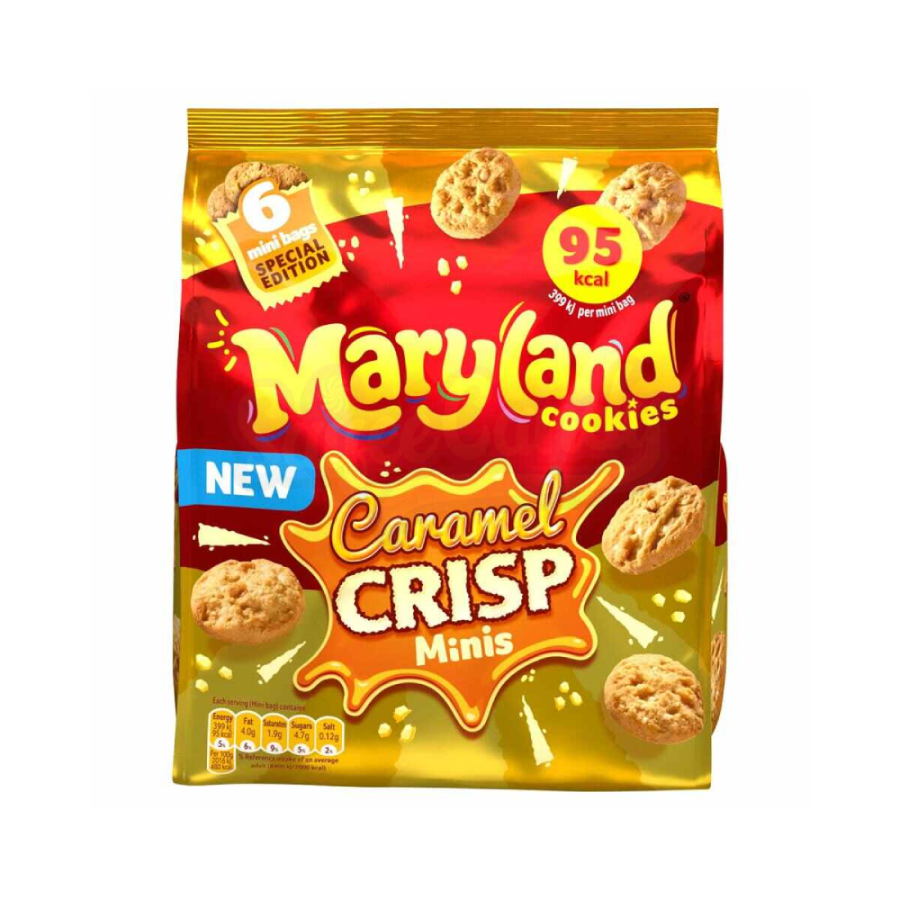 Maryland Cookies Caramel Crisp Minis 114gm