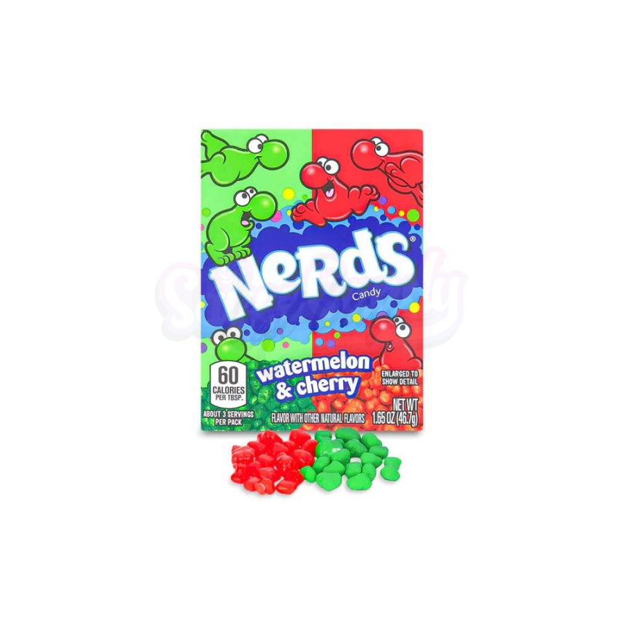 NERDS WATERMELON & WILD CHERRY 46.7GM