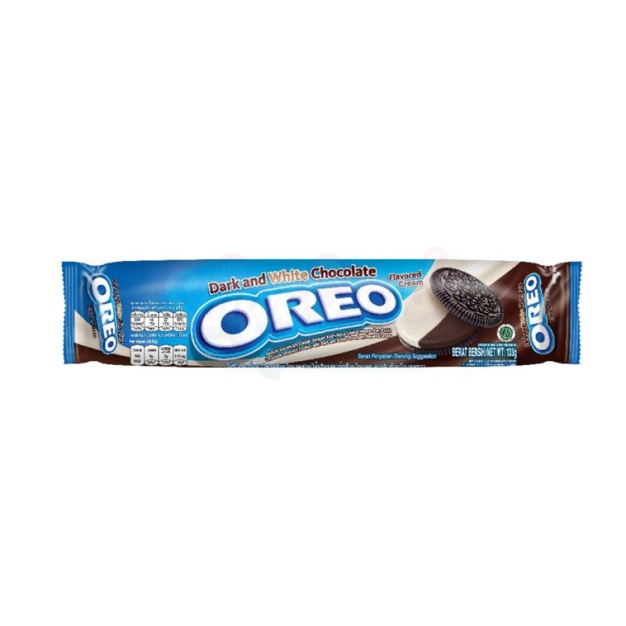 OREO DARK/ WHITE CHOCOLATE 124G