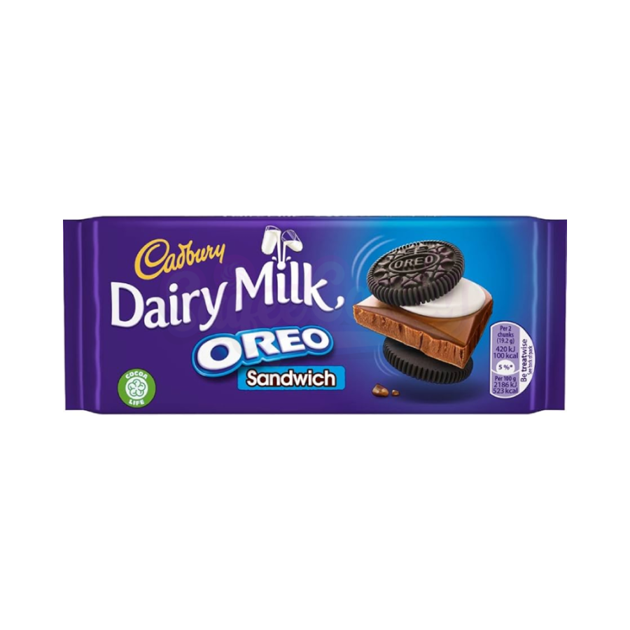 Oreo Sandwich  dairy milk 95gm