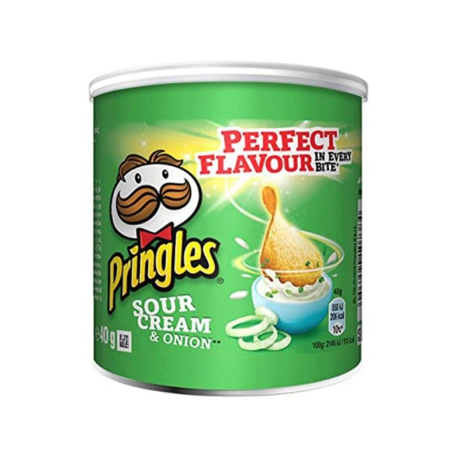 PRINGLES SOUR CREAM & ONION 40G