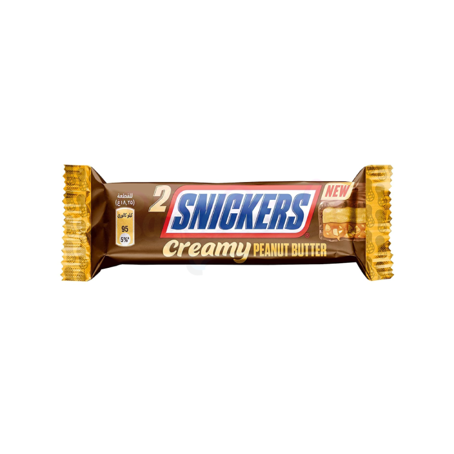 SNICKERS CREAMY PEANUT BUTTER 36.5GM