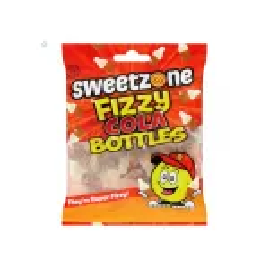SWEETZONE FIZZY COLA BOTTLES 90GM