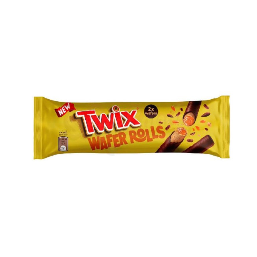 Twix Wafer Rolls 22.5gm