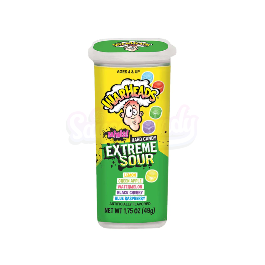 WARHEADS MINIS EXTREME SOUR 49G