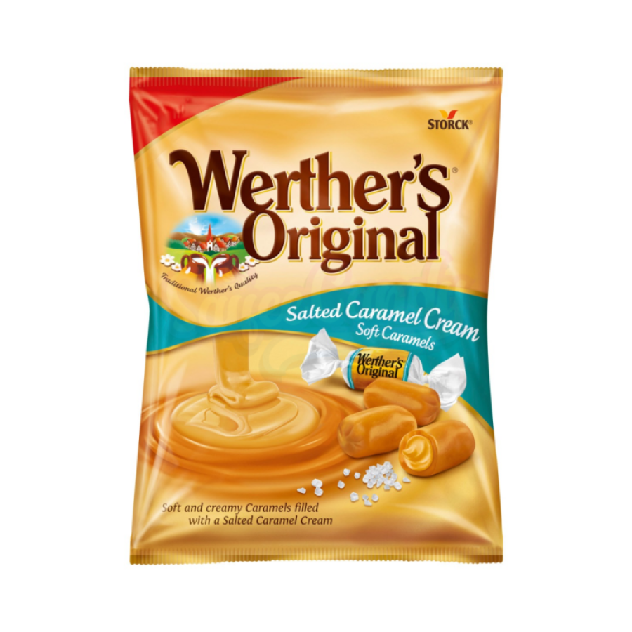WERTHERS SALTED CARAMEL 125GM