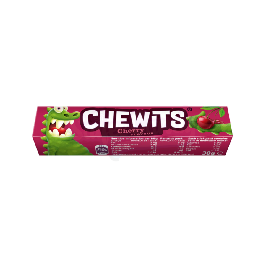 CHEWITS CHERRY STICK 30GM