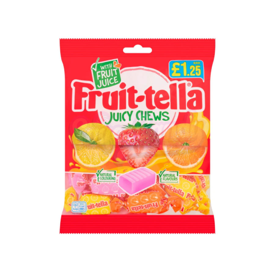 FRUIT TELLA JUICY CHEWS 135GM