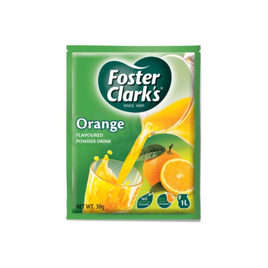 FOSTER CLARKS ORANGE 30GMS