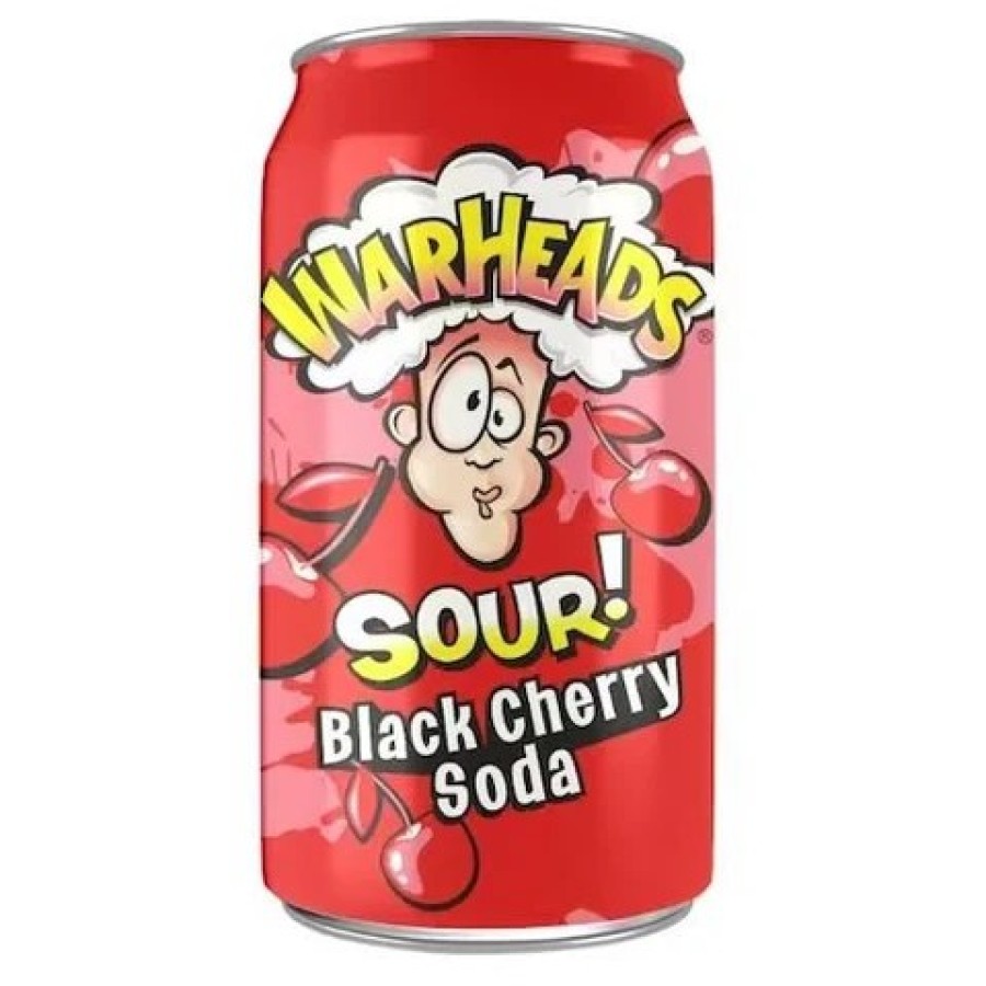 Warheads Sour! Black Cherry Soda 355ml
