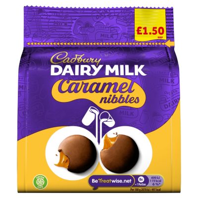 Cadbury Caramel Nibbles 85GM